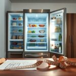 Guida ai frigoriferi americani: misure, tecnologia e modelli da considerare