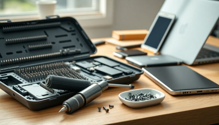 Kit di precisione 115-in-1 per riparare smartphone, tablet e PC a 6,58 euro