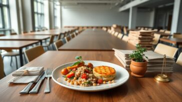 Nuova legge per mense più sane: una scelta vegetale per ogni pasto principale