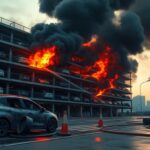 Parcheggio BYD a Shenzhen in fiamme: implicazioni per le batterie EV