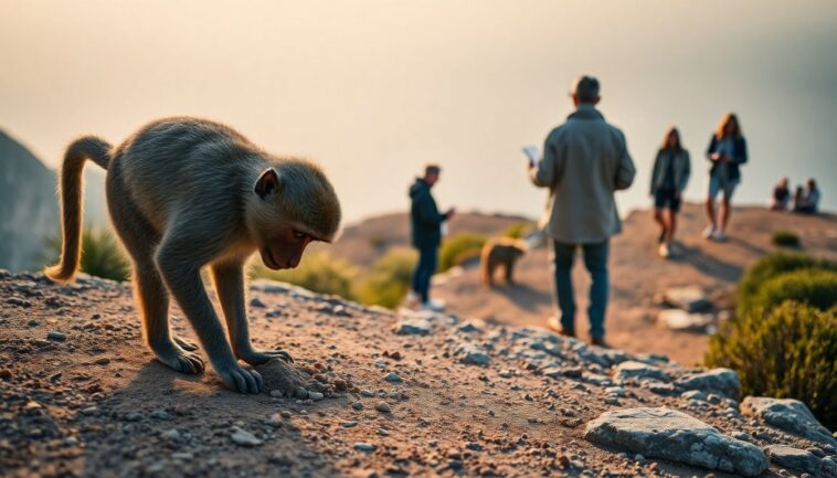 Perché le scimmie di Gibilterra mangiano terra: indizi e ipotesi