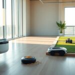 Robot domestici Ecovacs: vetri, pavimenti, piscina e prato