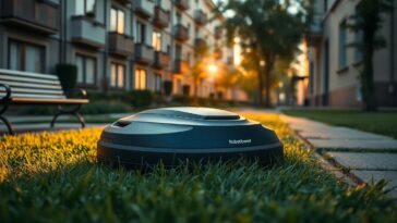 Taglio del verde urbano: come i robot riducono il rumore