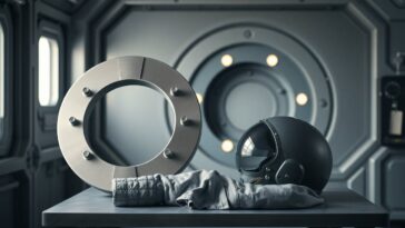 Tuta da interno e docking adapter di Vast: progettare le stazioni commerciali del futuro