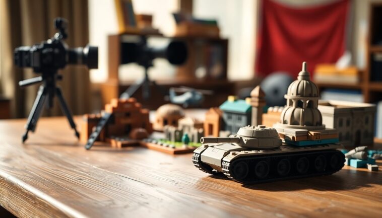 Video AI e satira: come Explosive media usa i Lego per parlare all'America